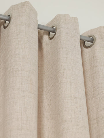 Marbella Textured Lined Curtain - Eyelet