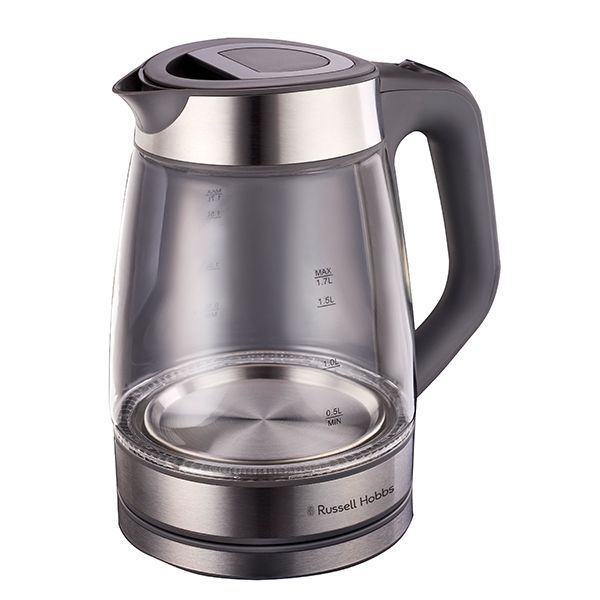 Russell Hobbs 1.7L Dark Glass Kettle