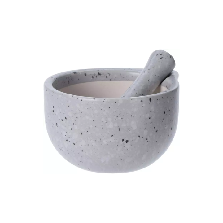 Pestle & Mortar - Light Grey