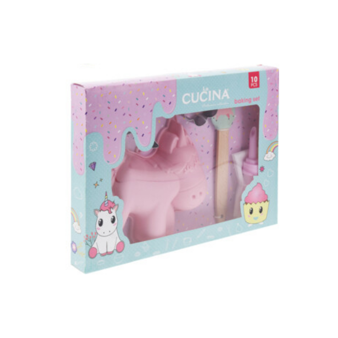 10 Piece Animal Baking Set