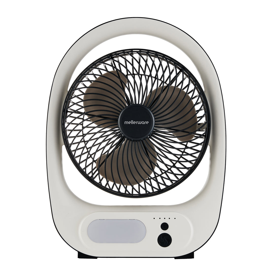 Light Wave 7W Rechargeable Desktop Fan