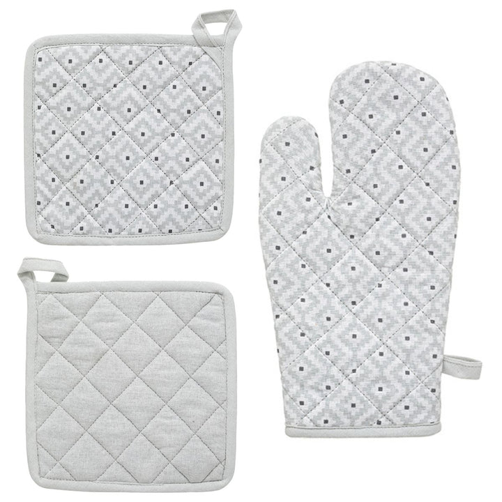 Printed Glove & Pot Holder Set