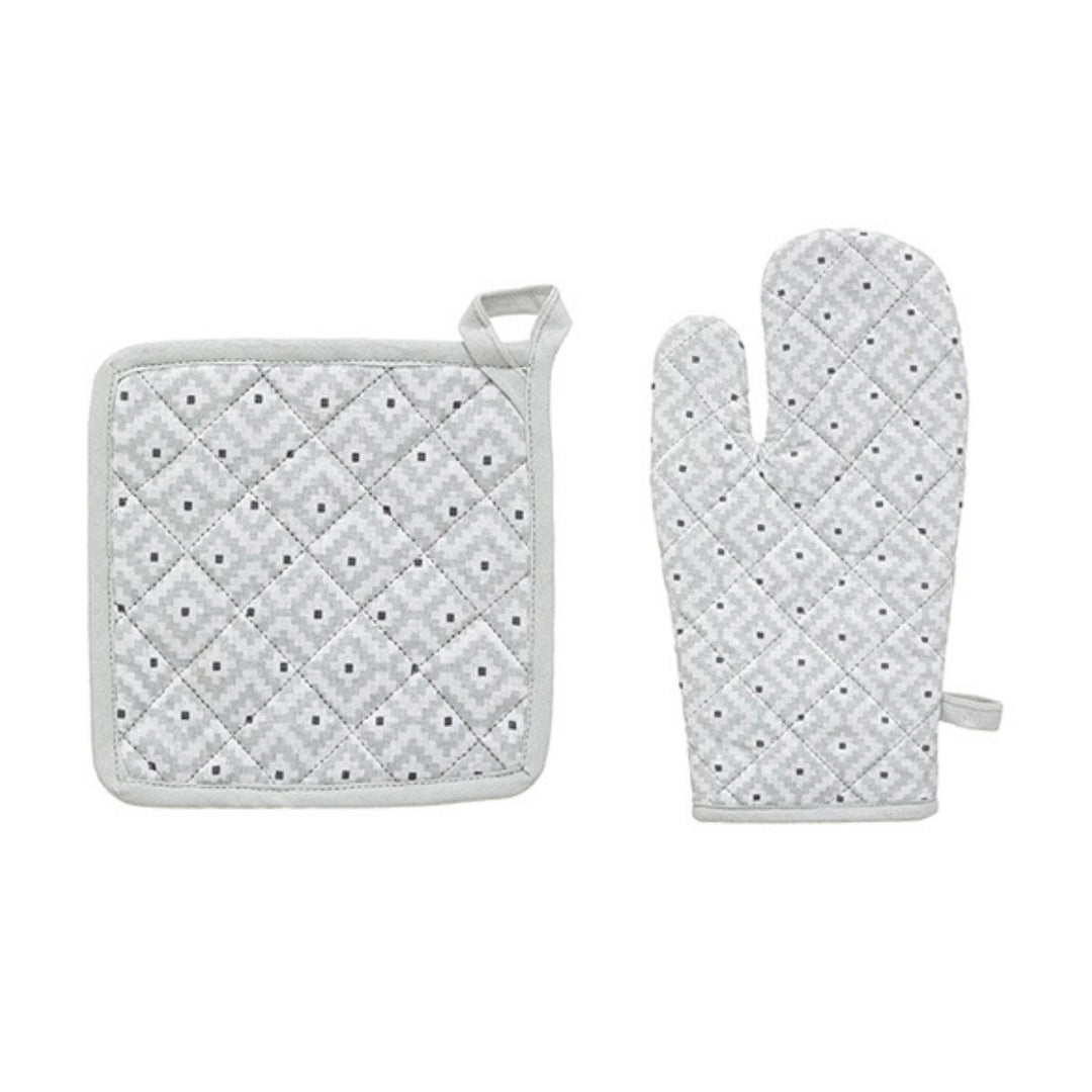 Printed Glove & Pot Holder Set