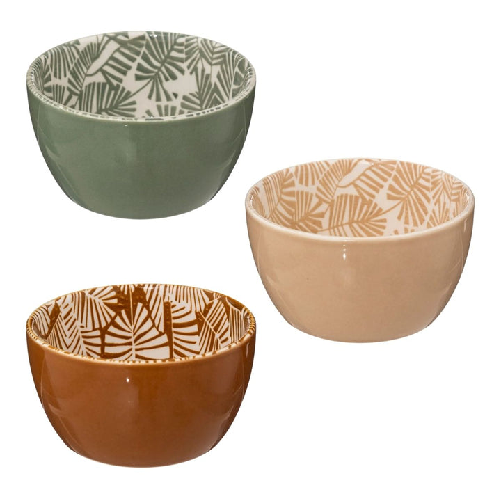 4 Piece Patterned Appetiser Set