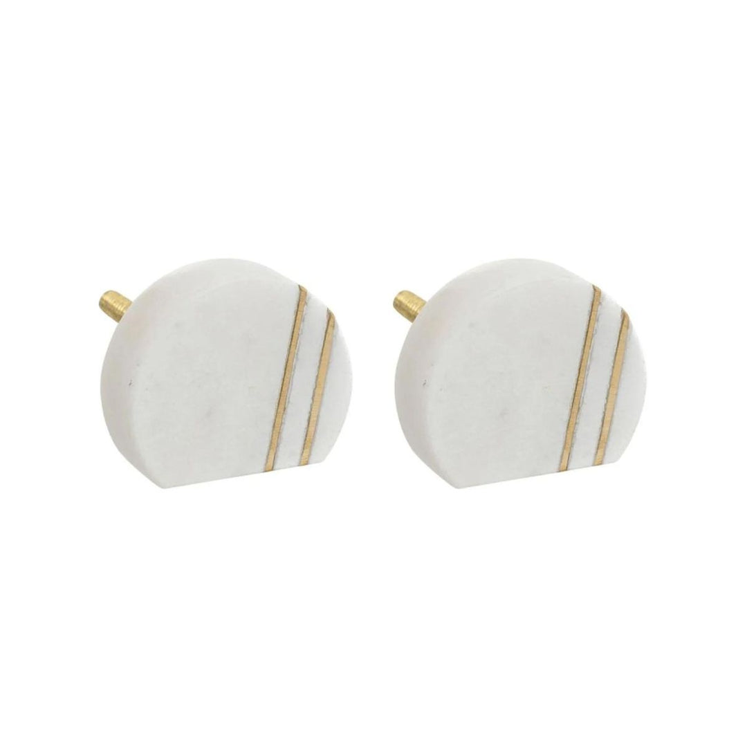 Maeva Marble Handle - Set Of 2