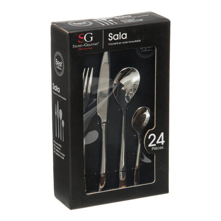 24 Piece Luxury Cutlery Set