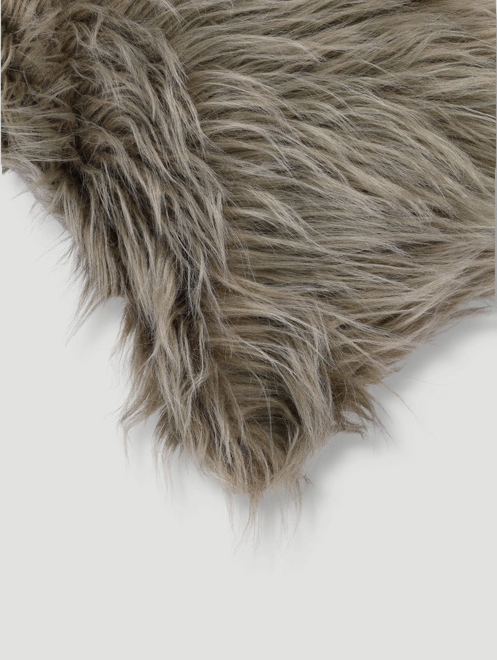 Long Pile Fur Cushion