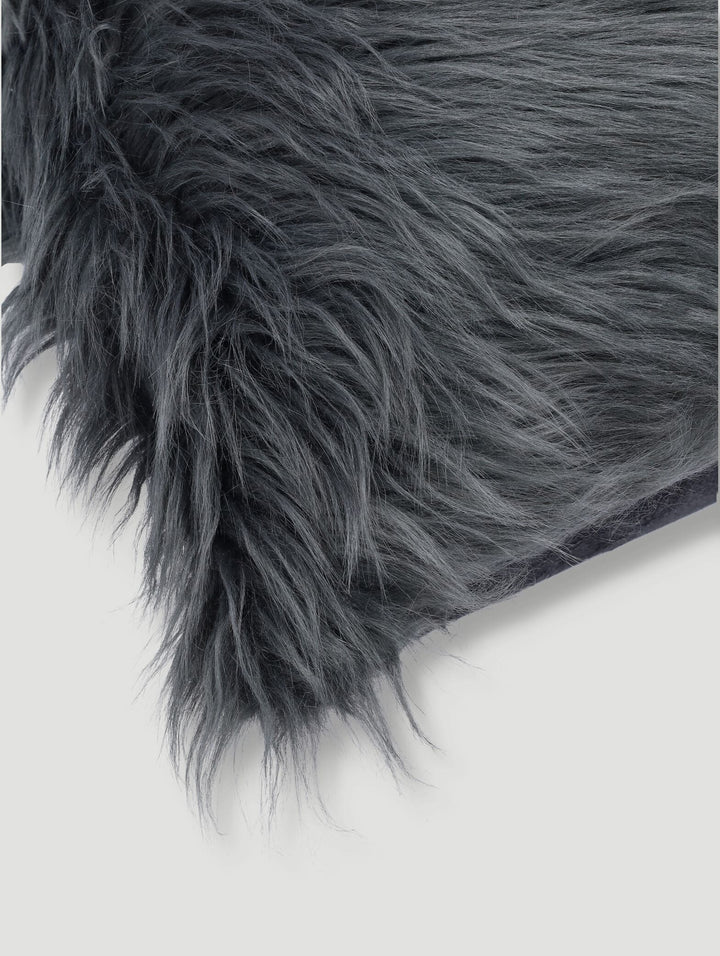 Long Pile Fur Cushion