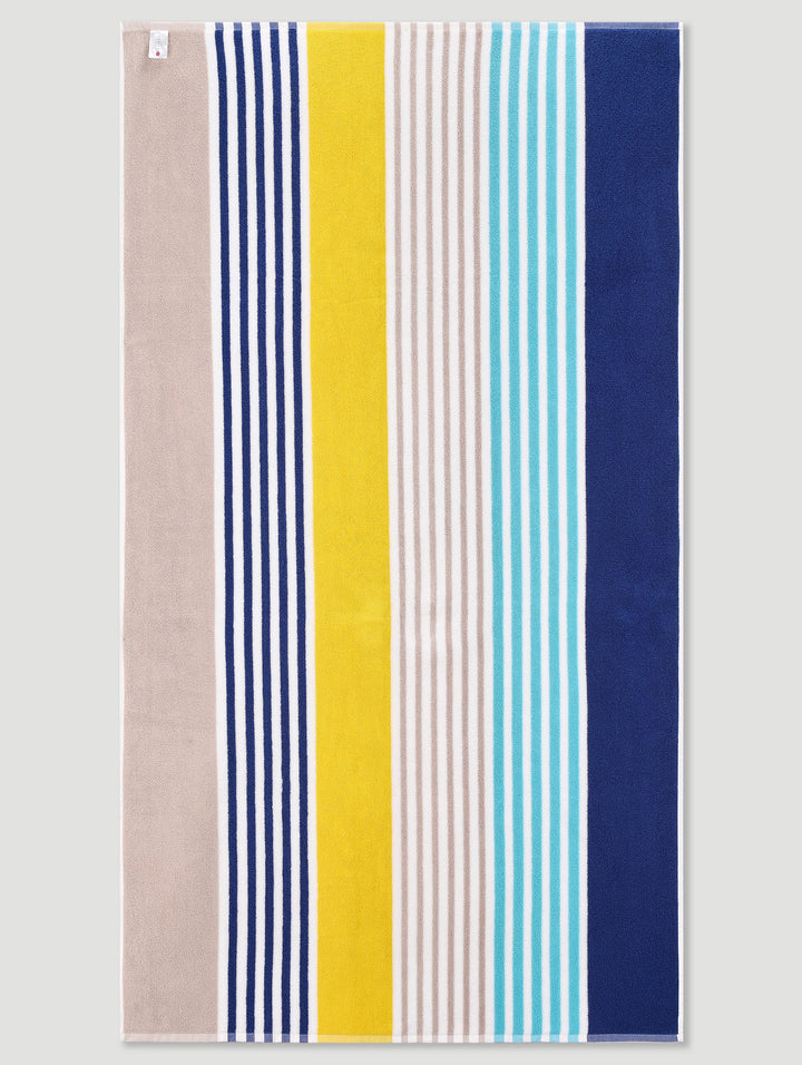 Stripe Beach Towel - Aqua