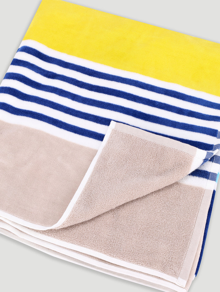 Stripe Beach Towel - Aqua