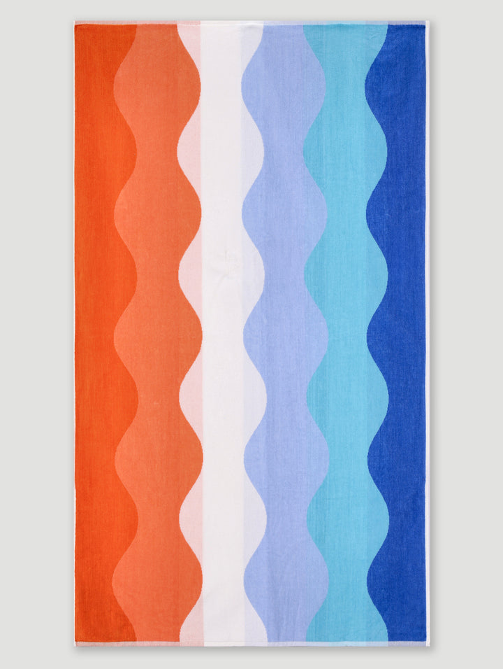 Wave Beach Towel