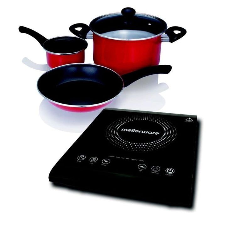 Mellerware Black Induction Cooker And Pot Set