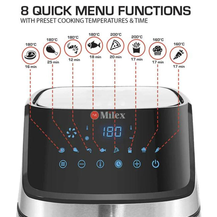 Milex 6L Premuim Air Fryer