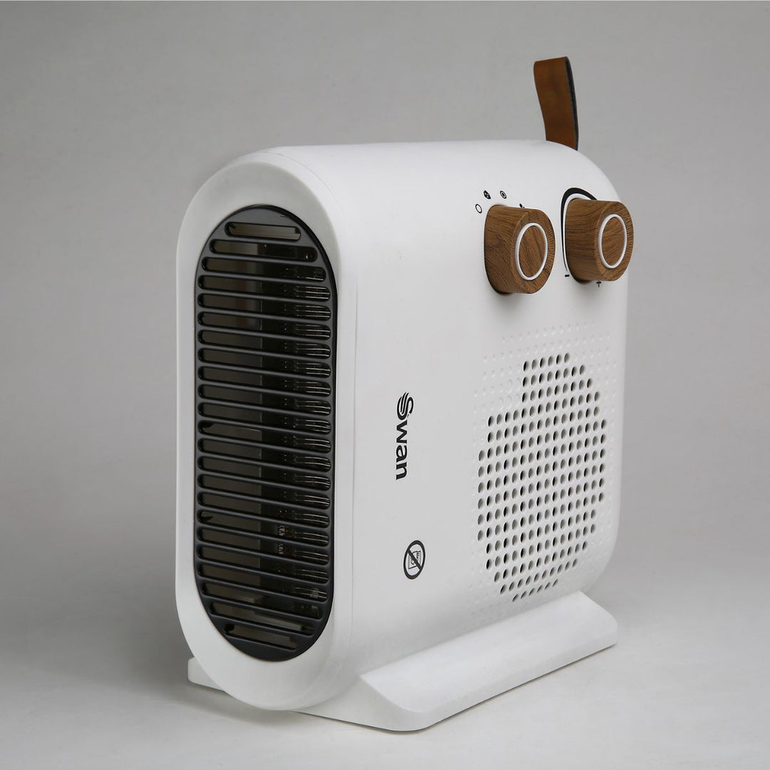 Swan Nordic White Horizontal/Vertical Fan Heater