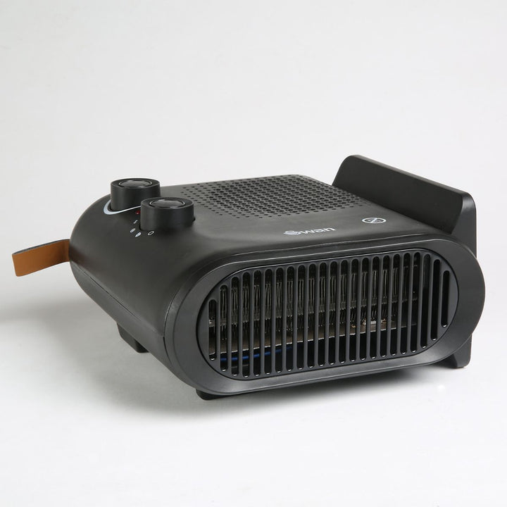 Swan Stealth Black Horizontal/Vertical Fan Heater