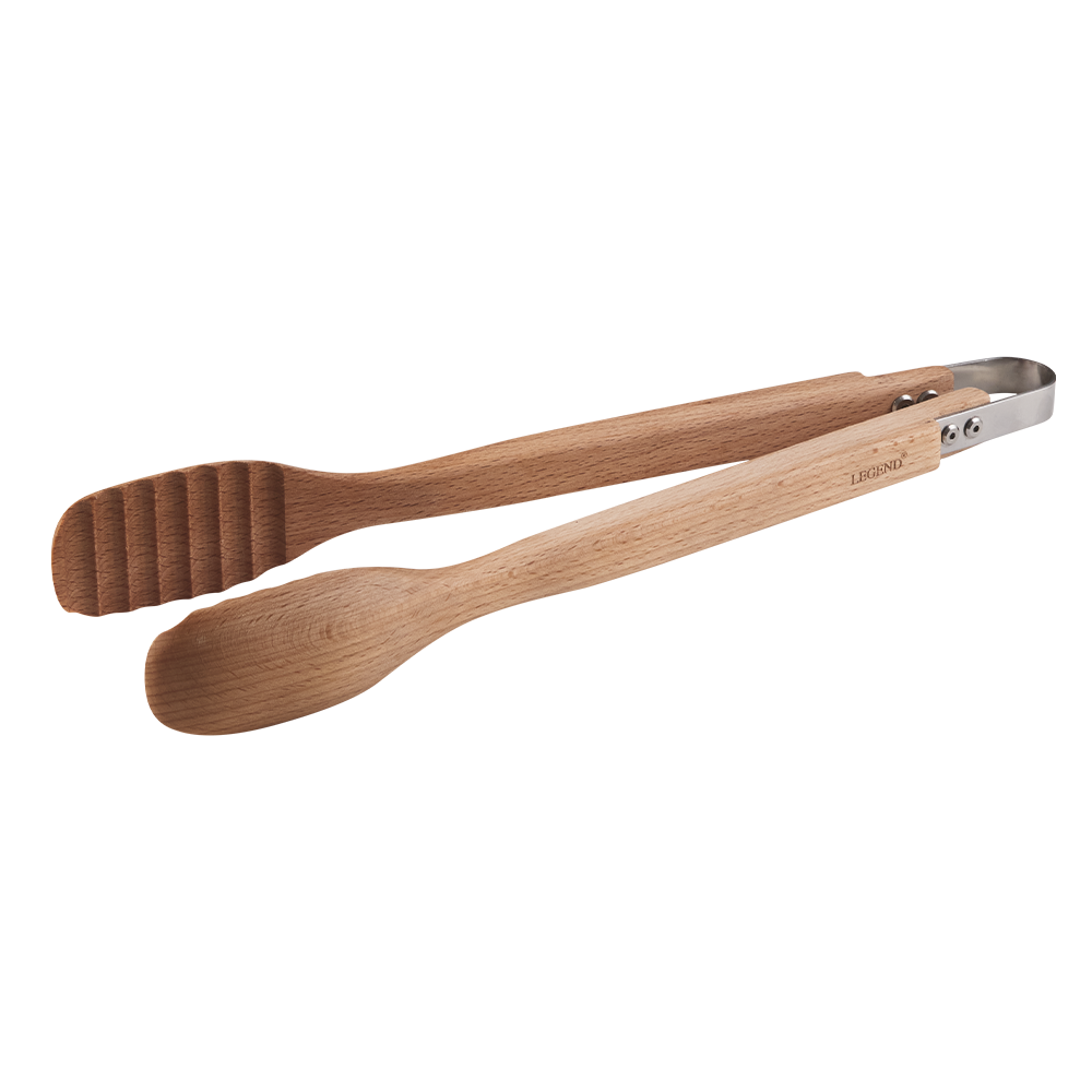 Legend Premium Beechwood Tongs