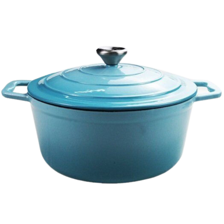 4.8L Cast Iron Round Casserole Pot