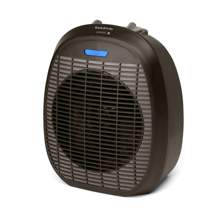 2400W Heater Floor Fan Black 2 Heat Settings