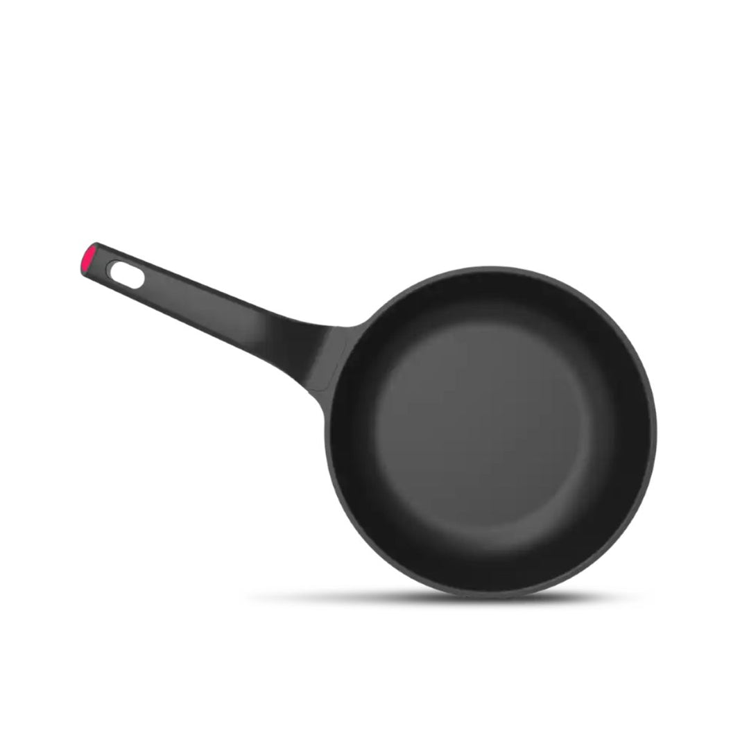 2 Pack Frying Pan Cast Aluminium - 20 + 24cm