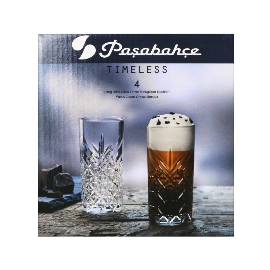 Pasabahce Timeless HI ball Glass Set - 4 X 295ml