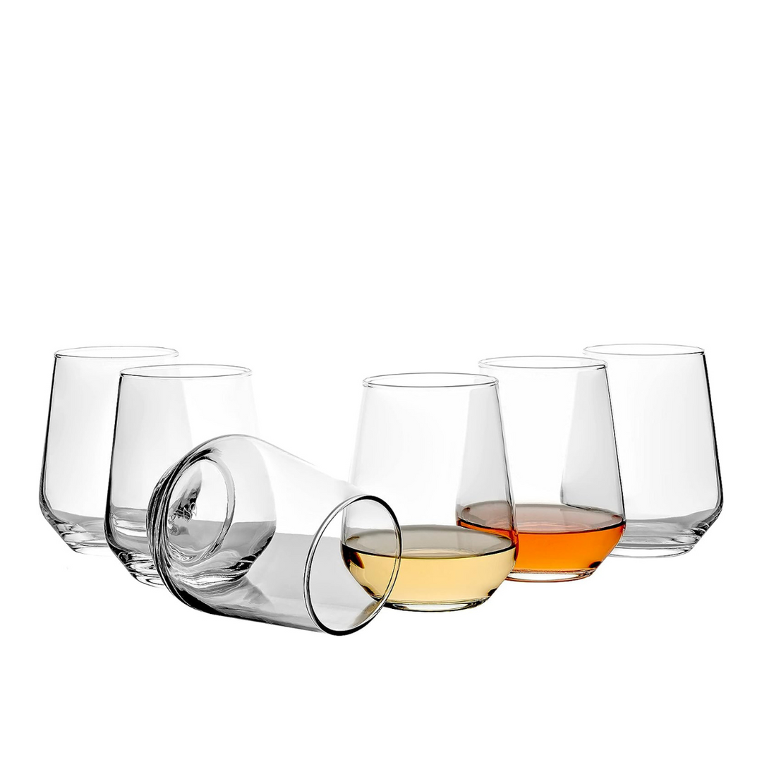 Pasabahce Allegra Whisky Glass Set - 6 X 425ml