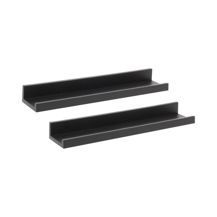 2 Piece Display Rack Set - Black