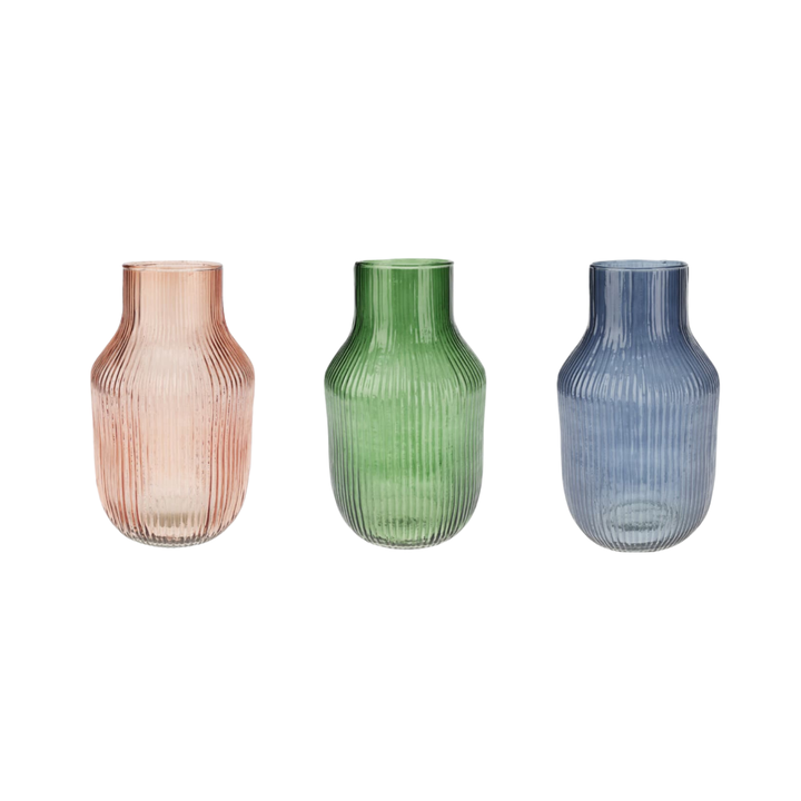 Stripe Glass Vase