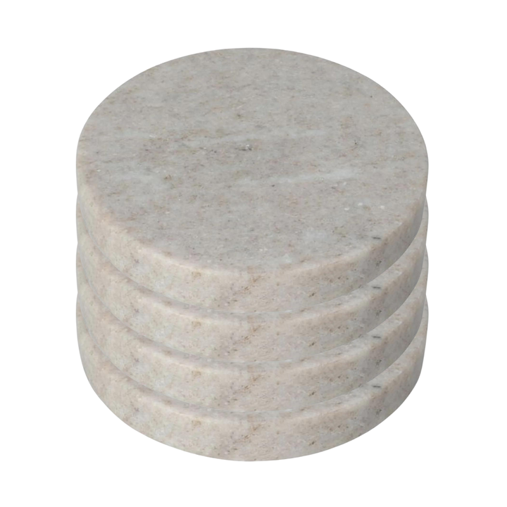 Marble Coaster 10X10X1,5Cm - Sand