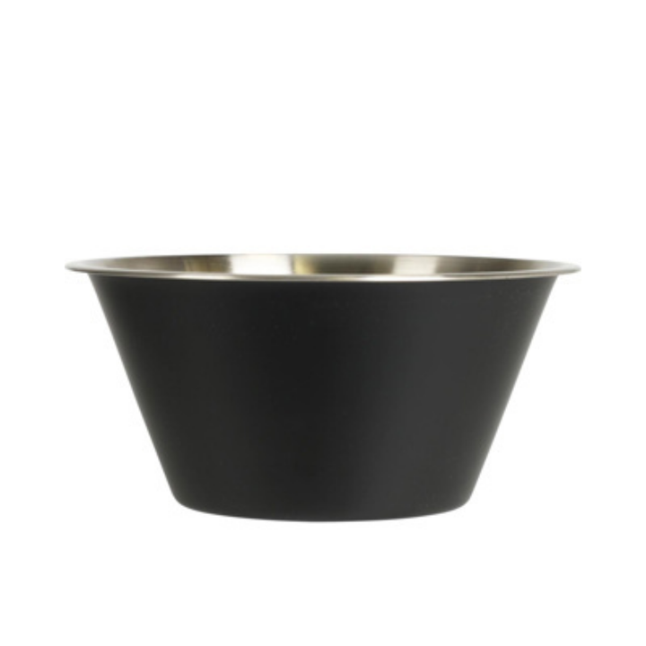 Stainless Steel Bowl 950Ml - Black