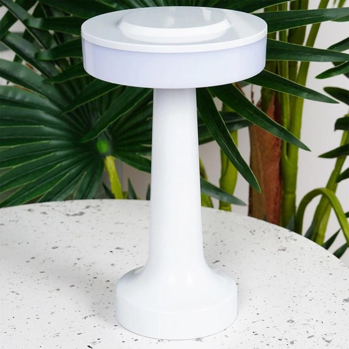 Table Lamp With Touch Control - White