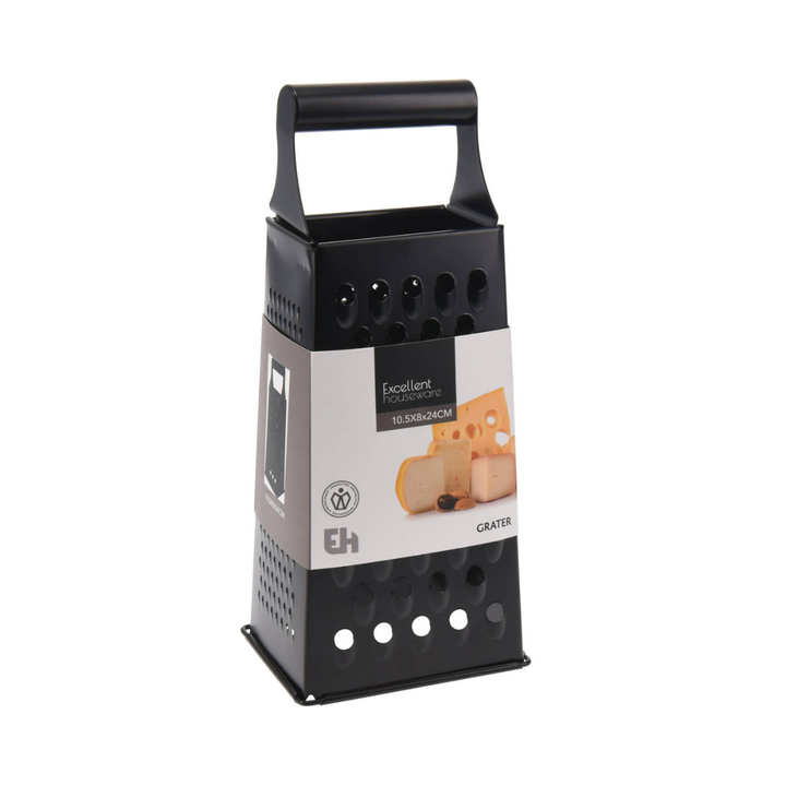 Stainless Steel Grater - Black