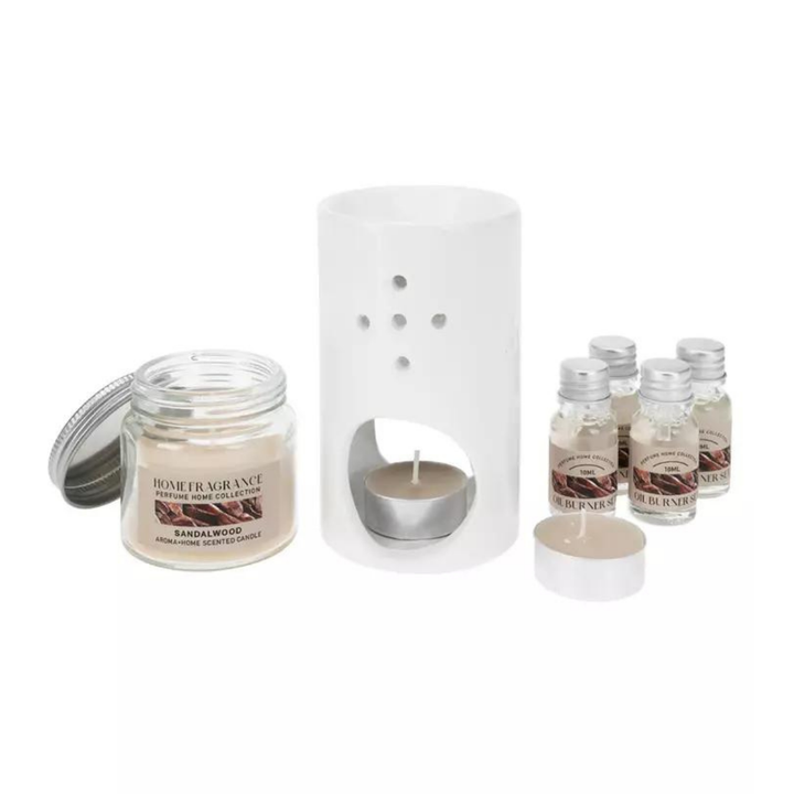 8 Piece Aroma Set - White