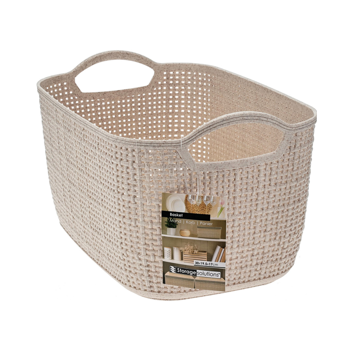 Basket 300X195Xh170Mm - Taupe