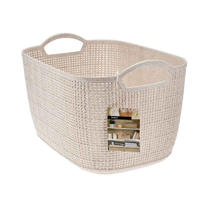 Basket 350X290Xh130Mm - Taupe