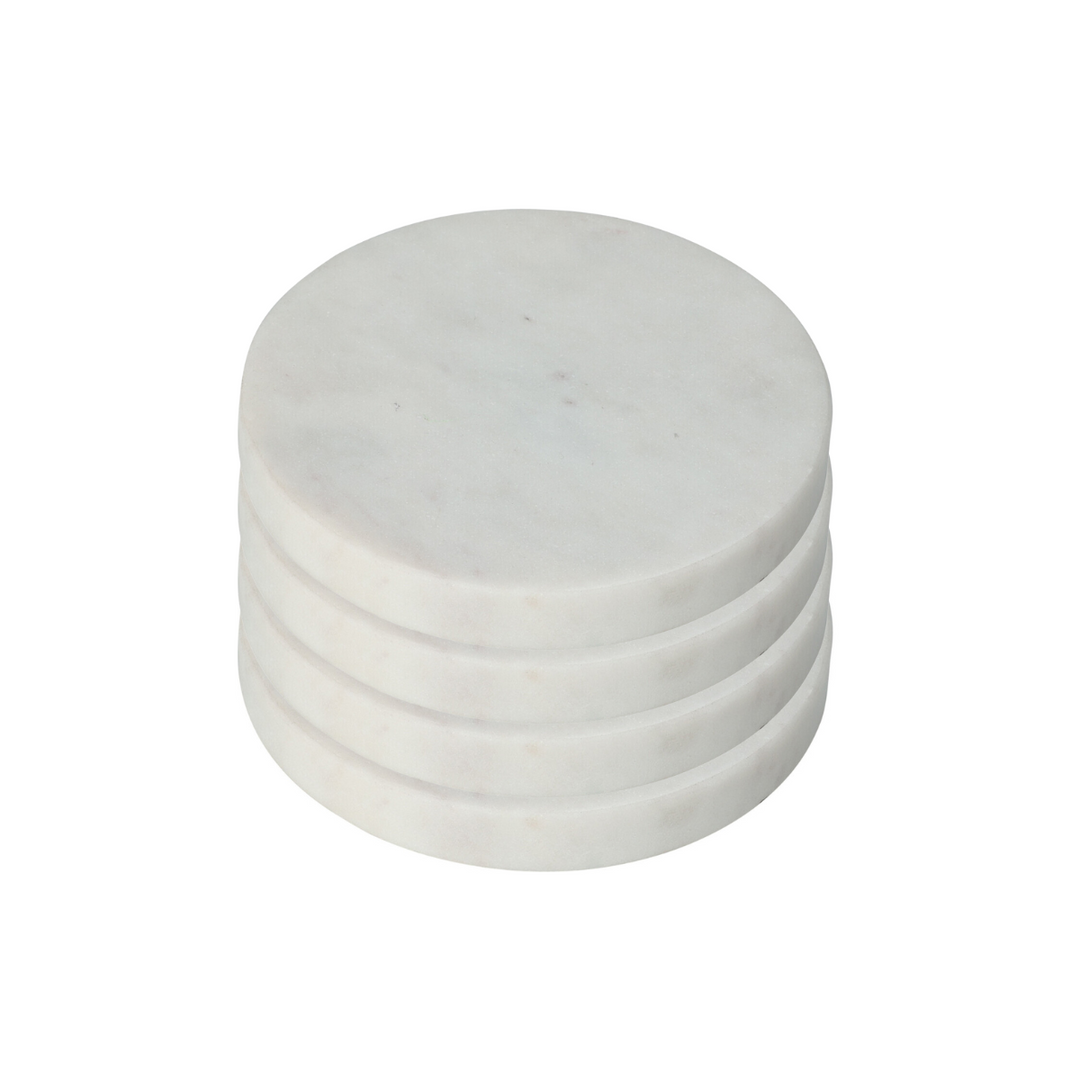 Marble Coaster Set - 4 Piece