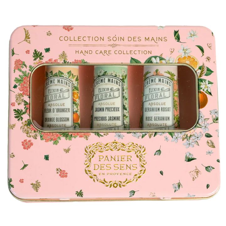 Panier Des Sens Tin Box - The Absolutes Set of 3 Hand Creams