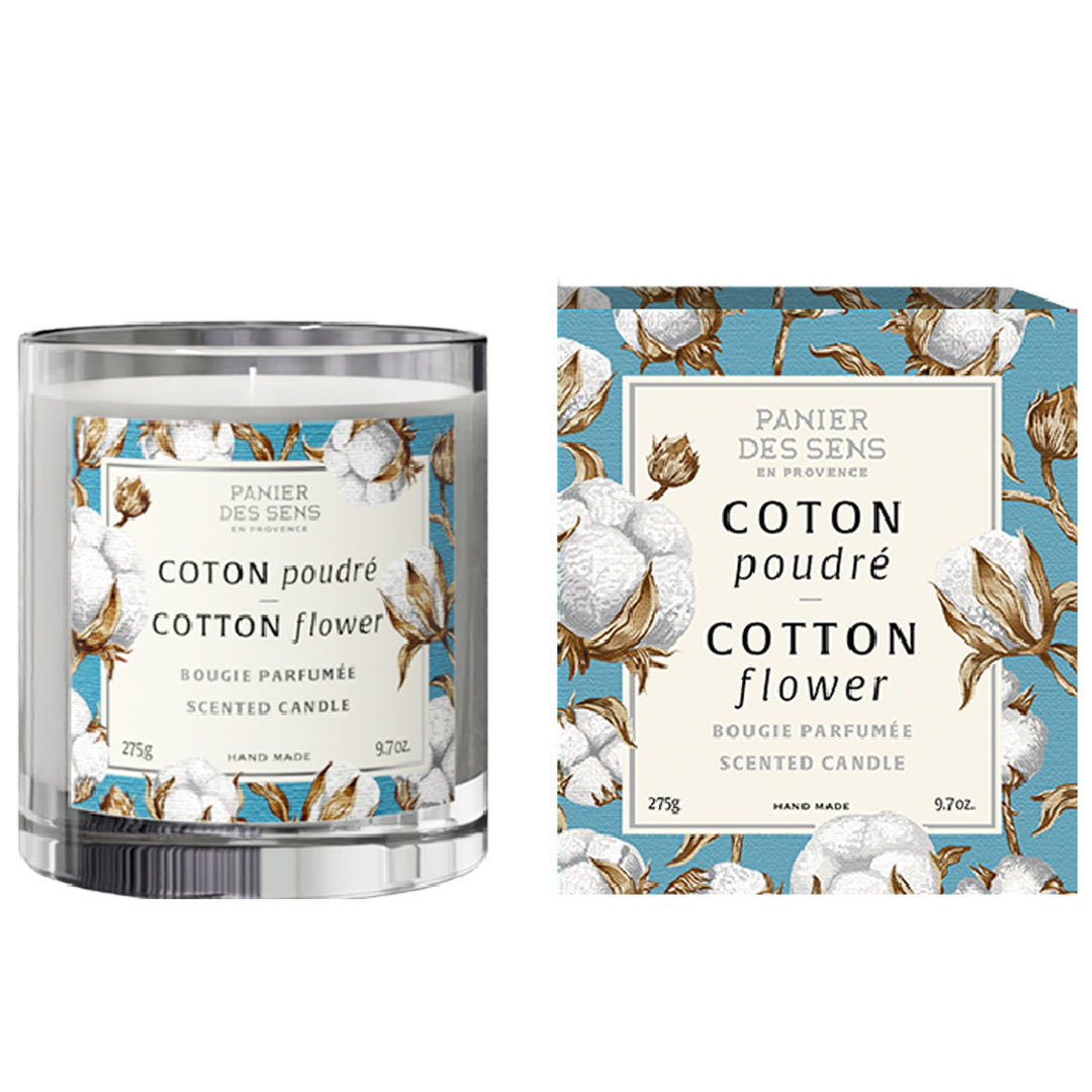 Panier Des Sens Cotton Flower Scented Candle 275g