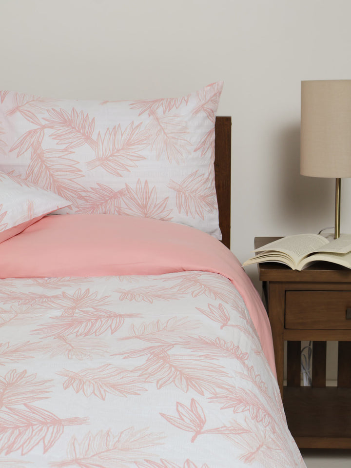 Leaf Embossed Duvet