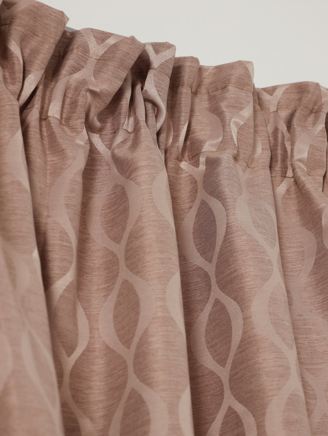 Helix Jacquard Taped Lined Curtain