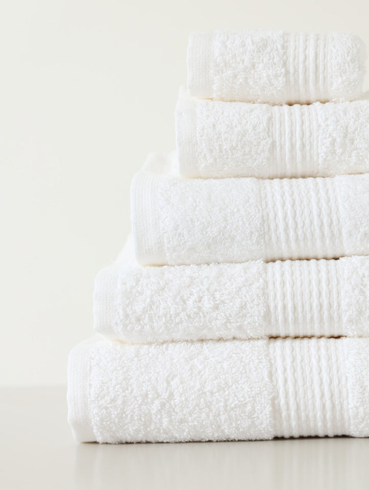 Everyday Cotton Towels - White