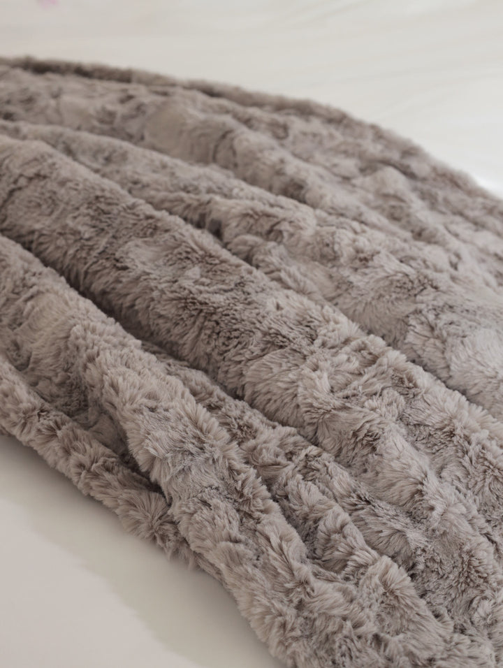 Faux Fur Throw