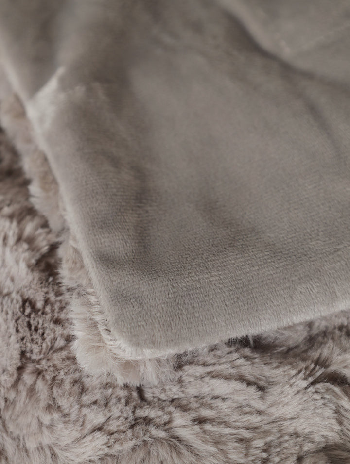 Faux Fur Throw