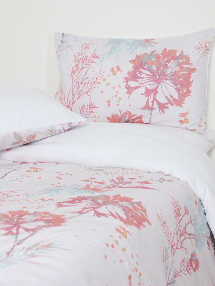 Abstract Floral Duvet Cover Set