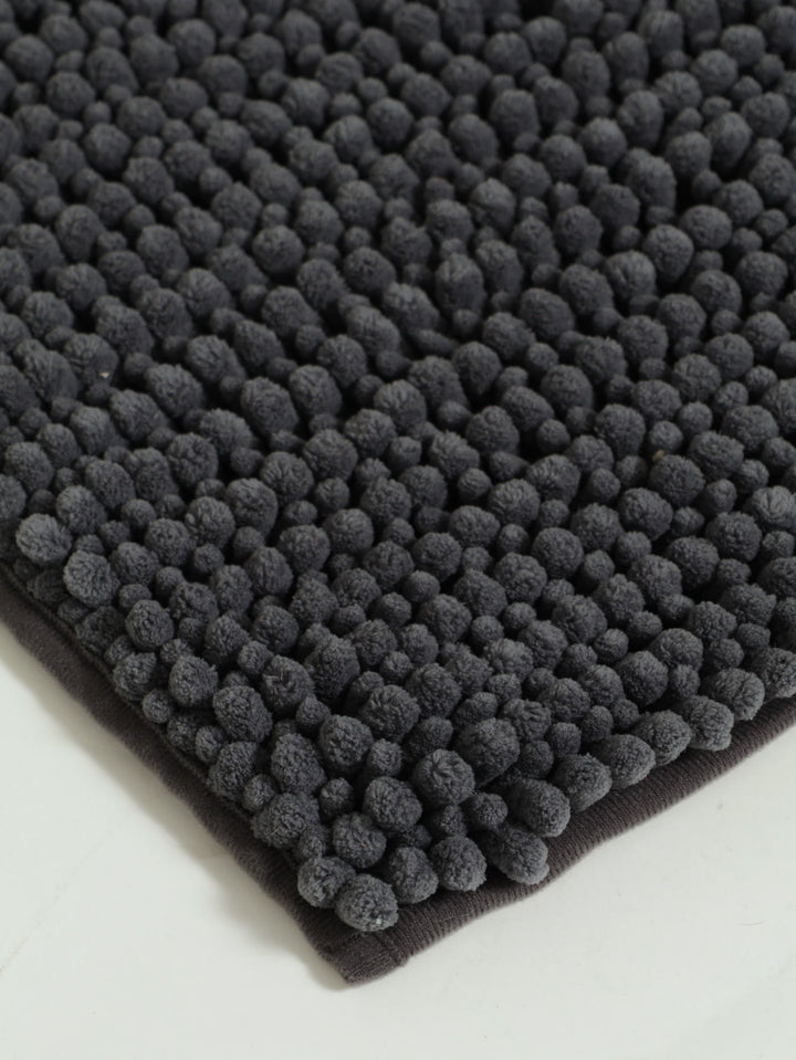 Norfolk Micro-Chenille Bathmat - Charcoal