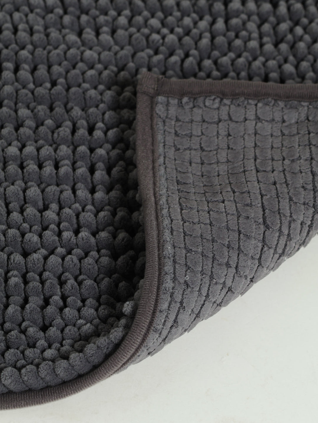 Norfolk Micro-Chenille Bathmat - Charcoal