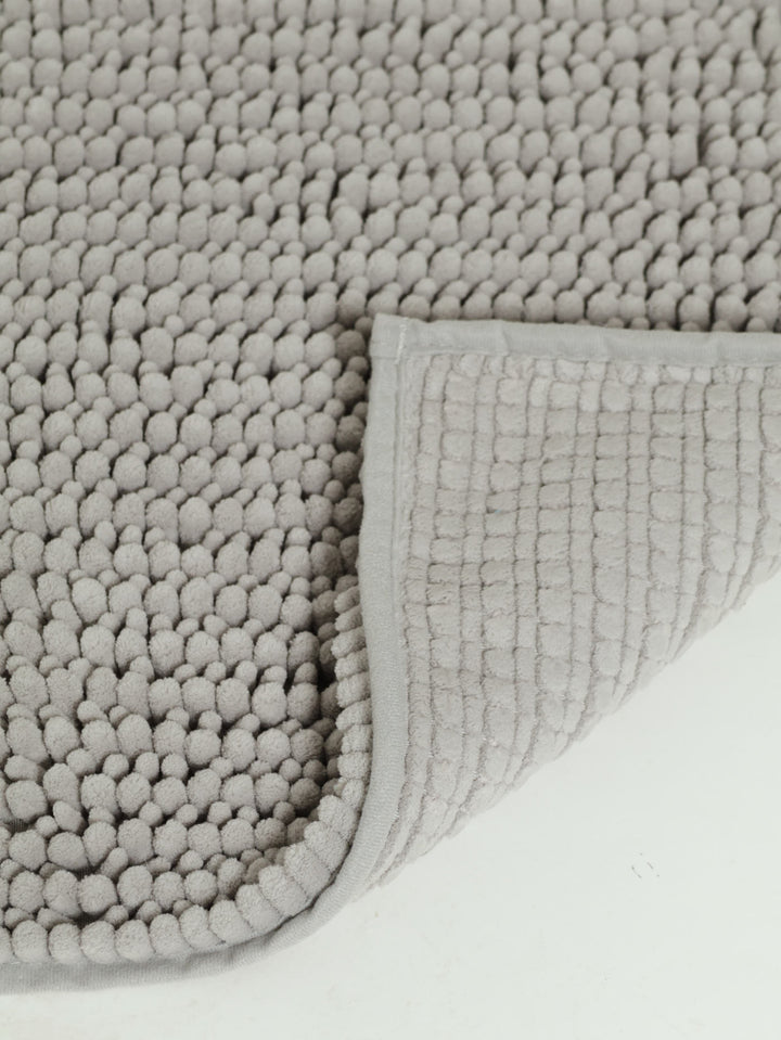 Norfolk Micro-Chenille Bathmat - Silver