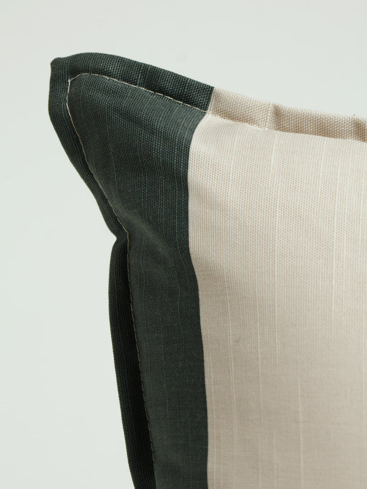 Broad Stripe Scatter Cushion - Green