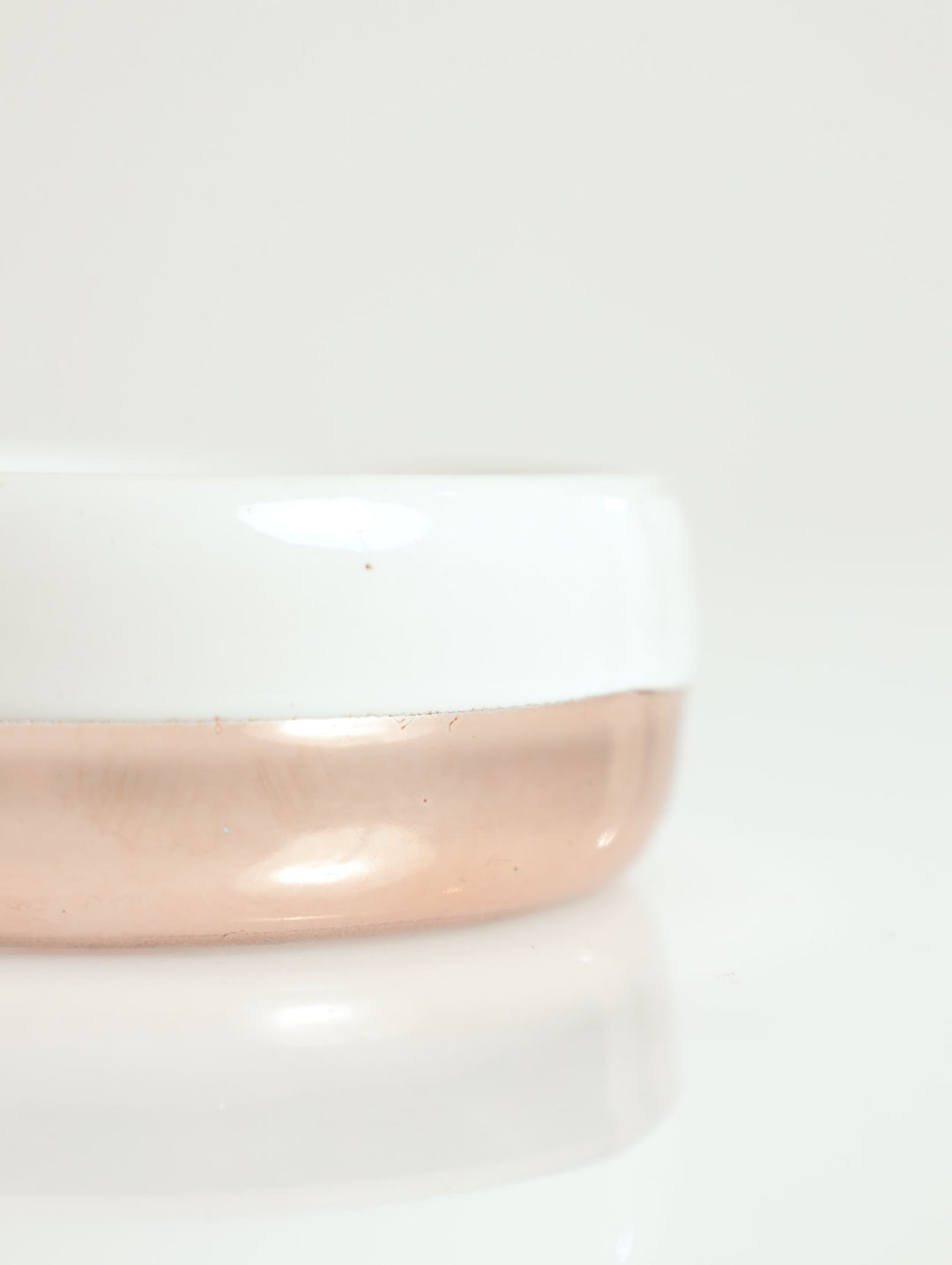 Rose Gold Trim Soap Dish