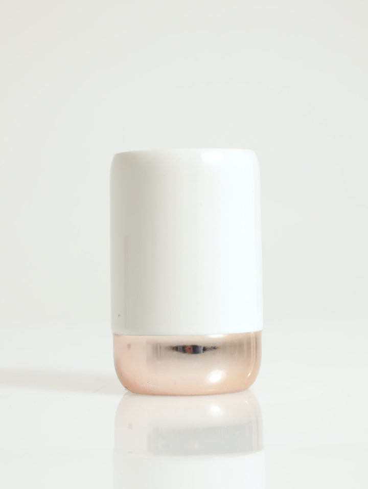 Rose Gold Trim Tumbler