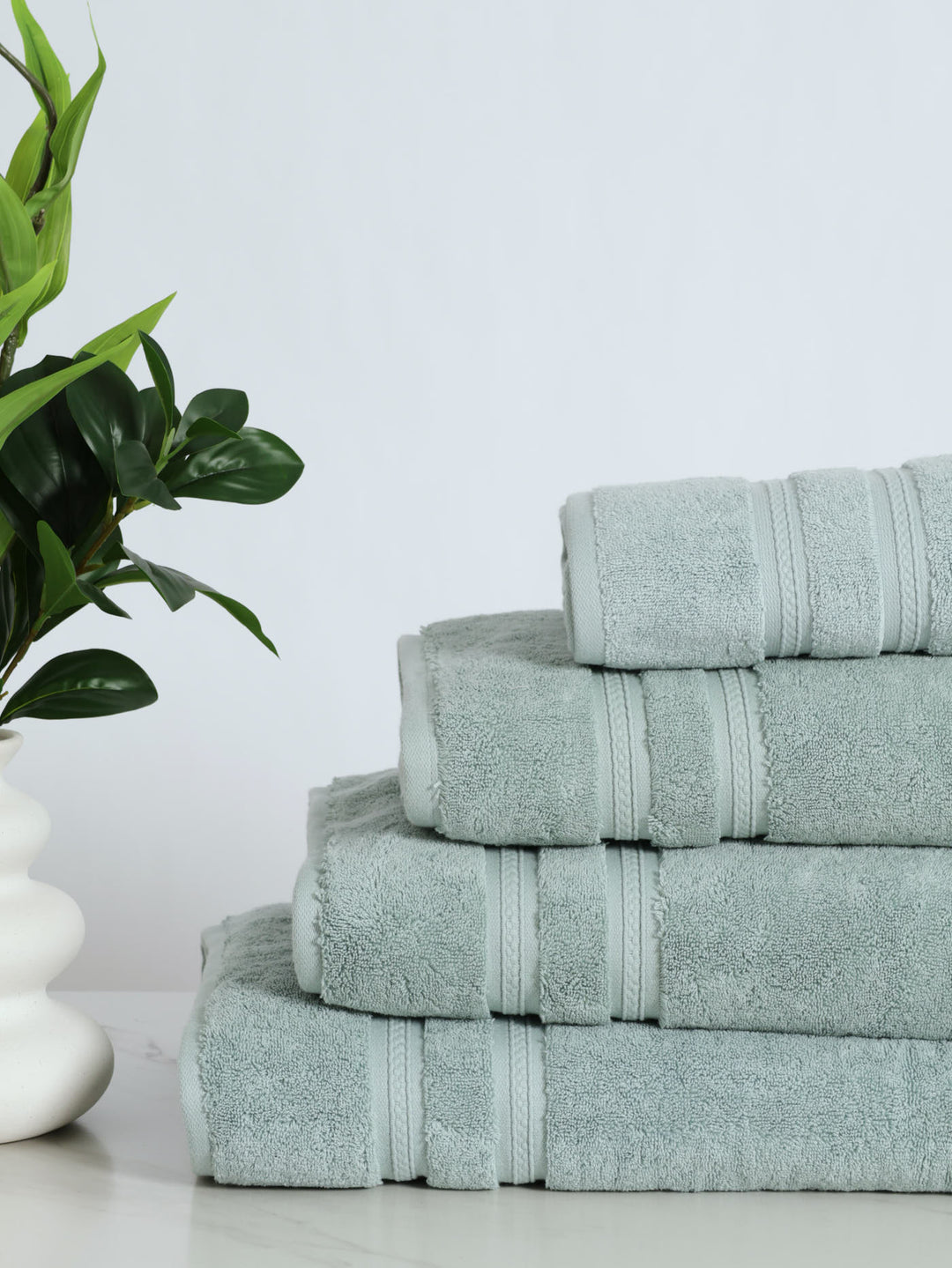 710GSM Premium Bath Towels - Duck Egg